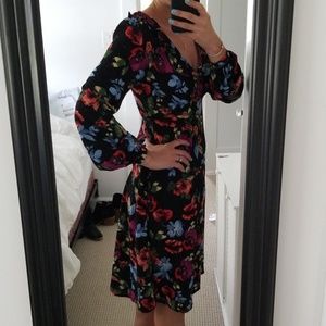 Floral midi dress